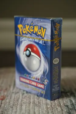 Pokemon TCG Base Set Starter Deck Gold Strip Shadowless 1999 WOTC 1st Ed Machamp - Image 3