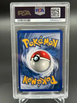 2001 Pokemon Entei #34 Reverse Foil Pokemon 3 Movie Promo PSA 8 - Image 2