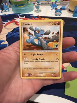 2009 Pokemon Riolu STAFF Platinum Comic Con San Diego Promo 91/127 - Image 1