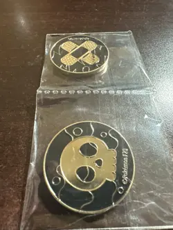 Pokemon TCG Metal Status Counter Coins Poison & Bandage Sealed - Image 3