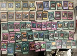 Yu-Gi-Oh! Deck Lot! Rare 1st Ed. Blue Eyes SDK-001. Holographic & 1st Editions. - Image 1