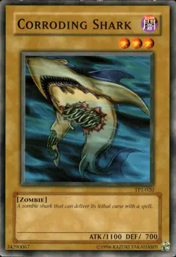 Yu-Gi-Oh Corroding Shark TP1-020 Tournament Pack 1 Common - Image 1