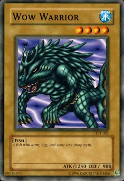 Yugioh Wow Warrior Tp1 Lp - Image 1