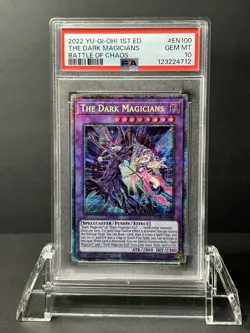 Yugioh The Dark Magicians BACH - EN100 Starlight Rare 1st Edition PSA 10 - Image 1