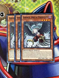 Yugioh Simorgh, Bird Of Perfection BACH-EN023 Playset - Image 1