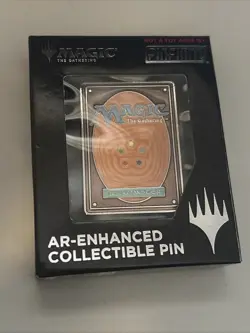 MTG Pinfinity-Foundation-MTG Card Back Pin AR Enhanced Collectible Pin - Image 1