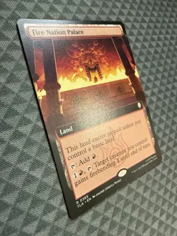 MTG Fire Nation Palace #0389 Ext. Art Rare Avatar: The Last Airbender (TLA) - Image 2