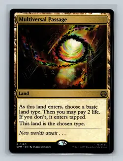 MTG - Multiversal Passage - 180 - Marvel's Spider-Man - - Rare - NM - Image 1