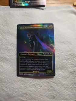 Edea Possessed Sorceress (Borderless) Commander: Final Fantasy Foil - Image 1