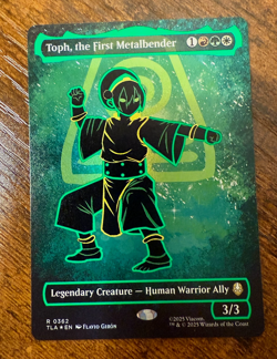 Toph, the First Metalbender (Borderless) (Neon Ink Foil) Avatar: The Last... - Image 1