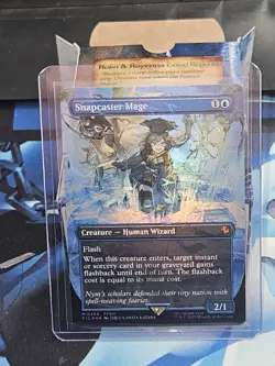 Snapcaster Mage (Borderless) (Chocobo Track Foil) Commander: Final Fantasy Foil - Image 2