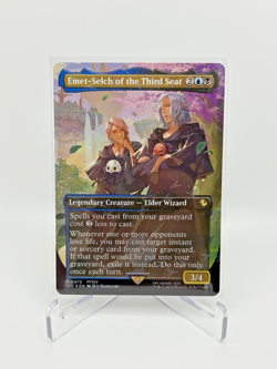 Emet-Selch of the Third Seat (Borderless) Chocobo Track Foil - FF MTG Commander - Image 1