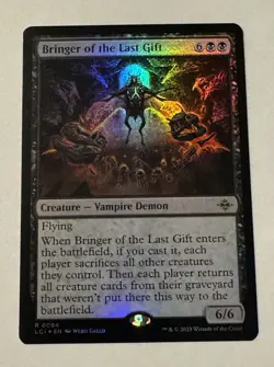 MTG Bringer of the Last Gift - FOIL - Lost Caverns of Ixalan LP - Image 1
