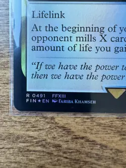 Magic MTG Final Fantasy - Hope Estheim EXTENDED ART FOIL R 0491 - Image 2