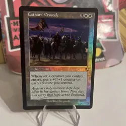 (1x) Cathars’ Crusade - Retro Frame Foil - Innistrad Remastered - MTG - Image 1