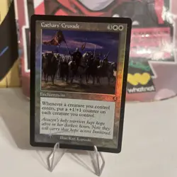 (1x) Cathars’ Crusade - Retro Frame Foil - Innistrad Remastered - MTG - Image 2