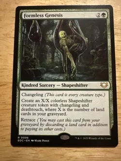 Formless Genesis Commander: Edge Of Eternities NM Magic MTG - Image 1