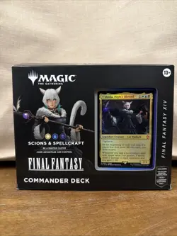Magic: The Gathering Final Fantasy Commander Deck Scions & Spellcraft: NEW RARE - Image 1
