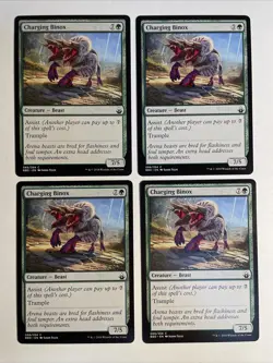 4x Mtg Battlebond Charging Binox NM Magic Karte Magic The Gathering - Image 1