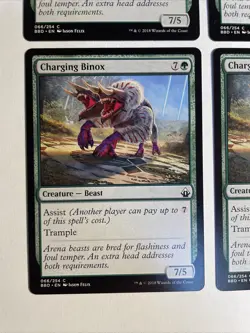 4x Mtg Battlebond Charging Binox NM Magic Karte Magic The Gathering - Image 2