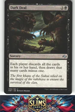 Dark Deal - Fate Reforged - Uncommon - Near Mint or Better - MTG - #66 - Image 1