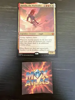 MTG - Aurelia, the Warleader - Foundations - 651 - NM - Image 1