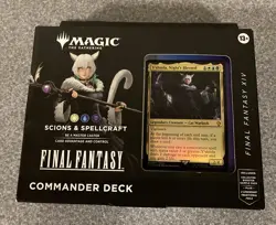 Magic The Gathering FINAL FANTASY Commander Deck Scions & Spellcraft English New - Image 1
