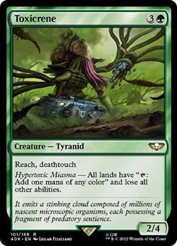 Toxicrene Warhammer 40,000 NM Creature Rare MAGIC GATHERING CARD ABUGames - Image 1