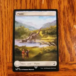 Near Mint x 1 Plains (0021) Double-sided Land Jurassic World Collection - Image 1