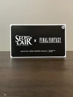 Magic the Gathering Secret Lair x Final Fantasy: Grimoire (English Rainbow Foil) - Image 1