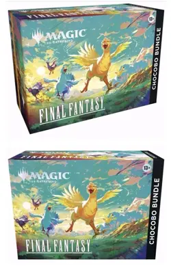 x4 Magic The Gathering Final Fantasy Chocobo Bundle Box LOT 4 Boxes Presale 12/8 - Image 2