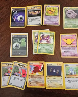 WOTC 209 1st Edition Pokemon Jungle Fossil Rocket Vintage Lot - Image 5