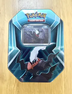 Pokemon TCG: Darkrai Triple Whammy Collector's Tin-BRAND NEW-FACTORY SEALED - Image 1