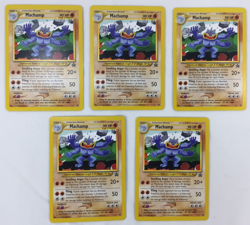 Lot of 5 2000 Pokemon Black Star Promo Card #43 Machamp NM Unplayed - Image 2