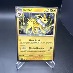 Jolteon #169 Cosmos Holo Black Star Promo Prismatic Evolutions Pokemon 169 NM - Image 1