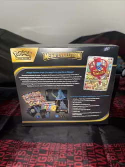 Pokemon TCG Mega Evolutions ETB Lucario Factory Sealed - Image 3