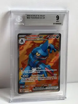 BGS 9.0?? | Pokemon TCG | Scarlet & Violet | Toxicroak ex 232/198 | Ultra Rare - Image 2