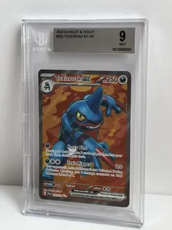 BGS 9.0?? | Pokemon TCG | Scarlet & Violet | Toxicroak ex 232/198 | Ultra Rare - Image 5