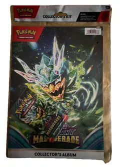 Pokemon Scarlet & Violet Twilight Masquerade TCG Collectors Kit Album incPoster - Image 2