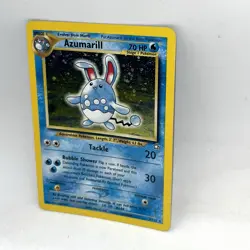 Azumarill 2/111 Pokemon TCG 2000 Neo Genesis Holo Unlimited Holo Rare - Image 2