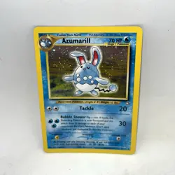 Azumarill 2/111 Pokemon TCG 2000 Neo Genesis Holo Unlimited Holo Rare - Image 4