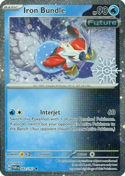 Iron Bundle - 062/167 - Holo Promo (2024 Holiday Calendar) TCG Pokemon - Image 1