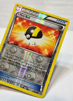 Ultra Ball 90/101 Reverse Holo Uncommon Plasma Blast Pokemon 428 - Image 4