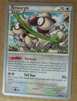 2012 World Championships Smeargle 21/95 Promo non-holo Pokemon NM - Image 1