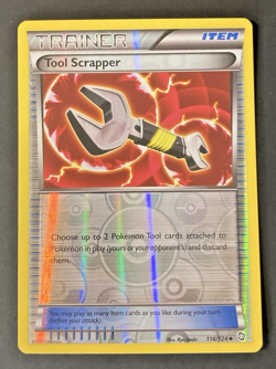 Pokemon TCG Tool Scrapper Dragons Exalted 116/124 Reverse Holo Uncommon NM - Image 1