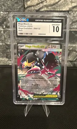 Mega Mawile ex 094/132 Me01: Mega Evolution Holo for sale online - Image 1