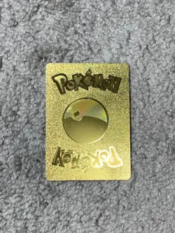 Pokemon Charizard GX HP250 Wing Attack Rainbow Gold Foil Fan Art Card NM - Image 2