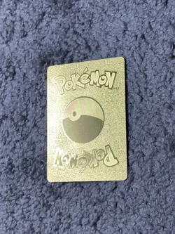Pokemon Charizard GX HP250 Wing Attack Rainbow Gold Foil Fan Art Card NM - Image 3