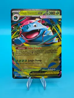 Pokemon TCG Mega Venusaur ex Double Rare MEG 003/132 Mega Evolutions NM - Image 1
