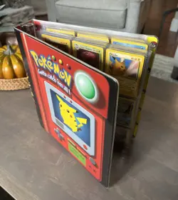 Pokemon Collection Binder Lot Cards Holo Rare Vintage WoTC Base Neo Promo Old - Image 1